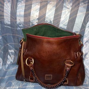Dooney & Bourke Brown Florentine Leather Purse